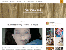 Tablet Screenshot of cappuccino-time.fr